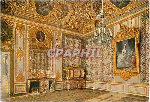 Moderne Karte Chateau de Versailles La Chambre de la Reine Marie Antoinette