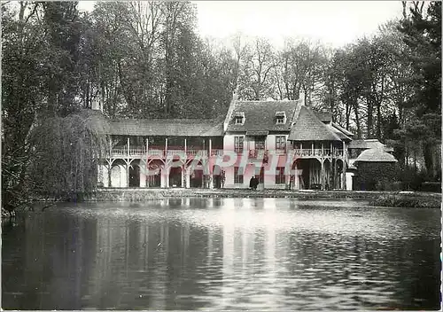 Moderne Karte Versailles La Maison de la Reine Petit Trianon et le Lac