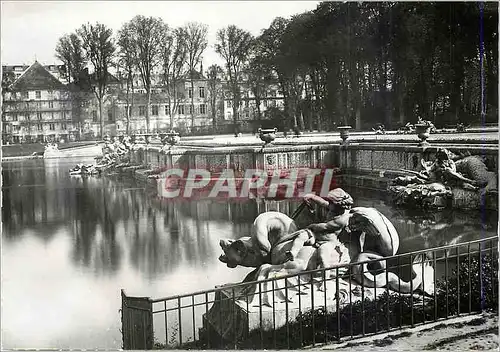 Moderne Karte Versailles Le Chateau Le Bassin de Neptune