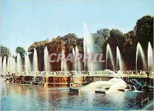 Cartes postales moderne Chateau de Versailles Grandes eaux au Bassin de Neptune