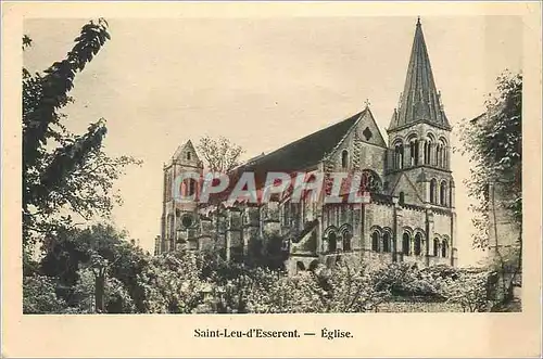 Cartes postales Saint Leu d'Esserent Eglise