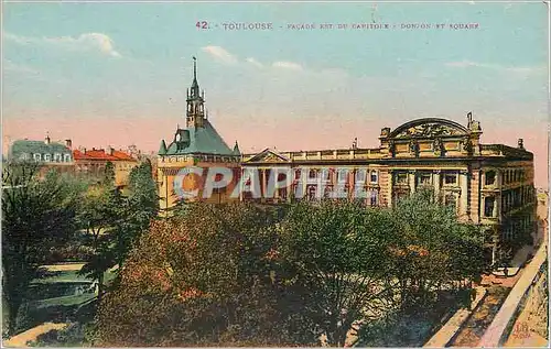 Cartes postales Toulouse Facade Est du Capitole