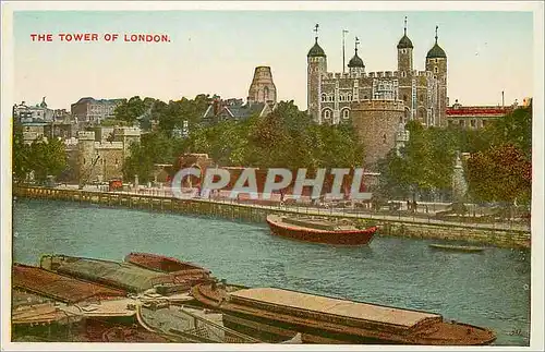 Cartes postales The Tower of London In its day a fortess a royal residence and a state priso The White Tower the