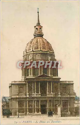 Cartes postales Paris Le Dome des Invalides