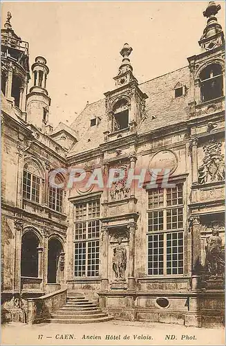 Ansichtskarte AK Caen Ancien Hotel de Valois