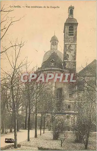 Ansichtskarte AK Le Jardin Vue exterieure de la Chapelle