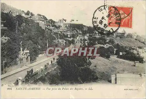 Ansichtskarte AK Sainte Adresse Vue prise du Palais des Regales