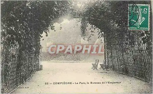 Ansichtskarte AK Compiegne Le Parc Le Berceau de l'Empereur