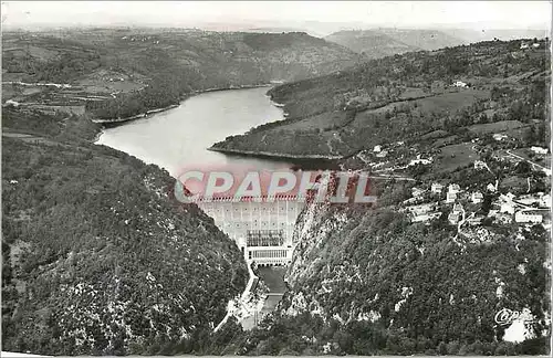 Moderne Karte Barrage de Sarrans sur la Truyere (Cliche R Durandaud)