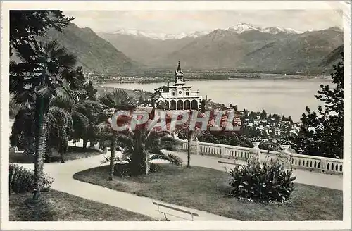 Moderne Karte Locarno Basilice Santuario Madonna del Sasso