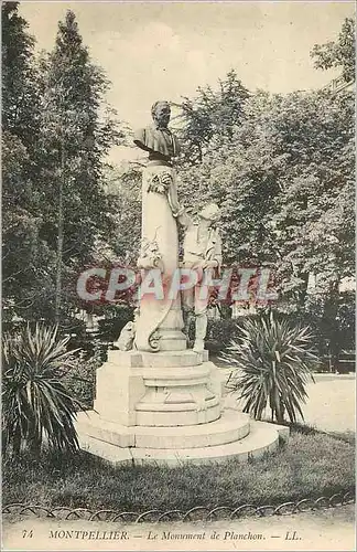 Cartes postales Montpellier Le Monument de Planchon