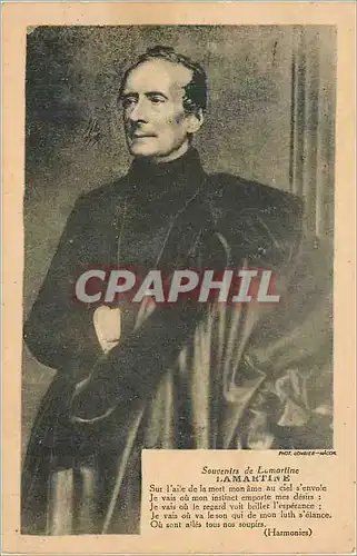 Cartes postales Souvenir de Lamartine