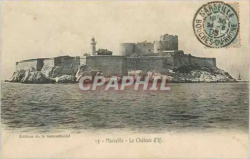 Cartes postales Marseille Le Chateau d'If