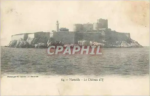 Cartes postales Marseille Le Chateau d'If