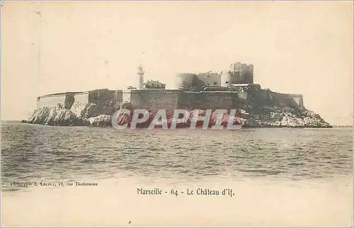 Cartes postales Marseille Le Chateau d'If