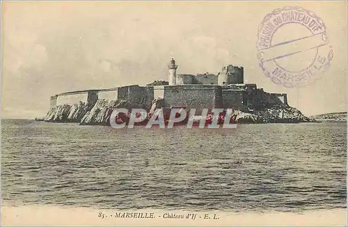 Cartes postales Marseille Le Chateau d'If