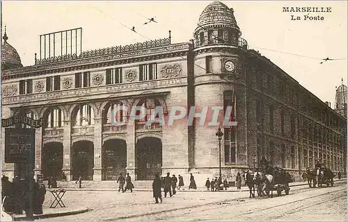 Ansichtskarte AK Marseille La Poste