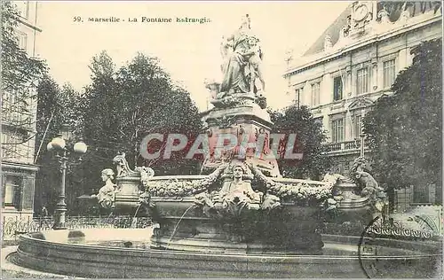 Cartes postales Marseille La Fontaine Estrangis