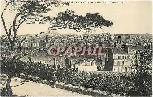 Cartes postales Marseille Vue Panoramique