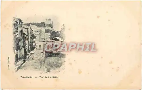 Ansichtskarte AK Tarascon Rue des Halles