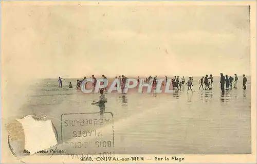 Ansichtskarte AK Onival sur Mer Sur la Plage