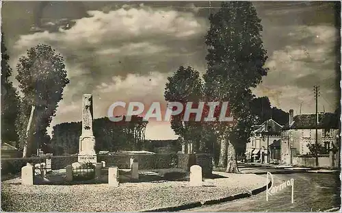 Moderne Karte Pont Sur Yonne (Yonne) Monument Route de Bray sur Seine