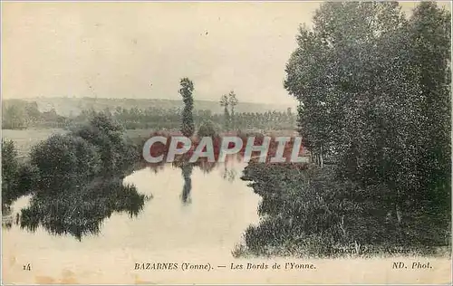 Cartes postales Bazarnes (Yonne) Les Bords de l'Yonne