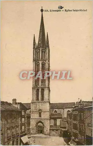 Ansichtskarte AK Limoges Eglise Saint Michel