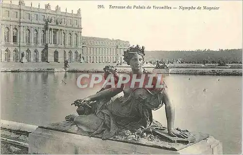 Cartes postales Terrasse du Palais de Versailles Nymphe de Magnier