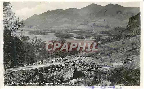 Cartes postales Ashness Bridge Skiddow and Drewent water Neswick
