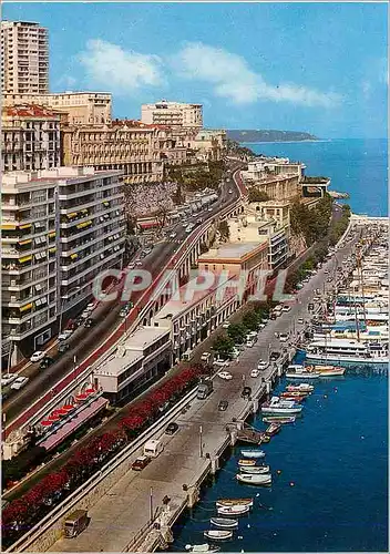 Cartes postales moderne Principaute de Monaco Monte Carlo La montee du Casino