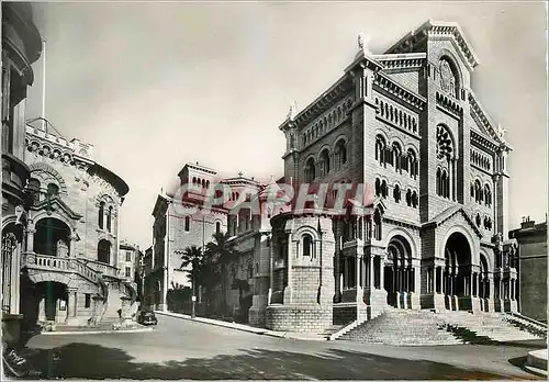 Cartes postales moderne Monaco La Cathedrale