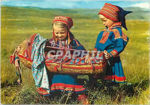 Cartes postales moderne Enfants Folklore Norway