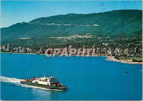 Cartes postales moderne West Vancouver B C Canada This view of West Vancouver was taken from the highest point in Stanle