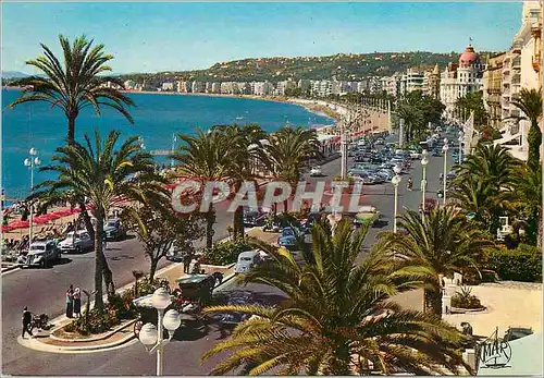 Cartes postales moderne La Cote d'Azur Nice La Promenade des Anglais