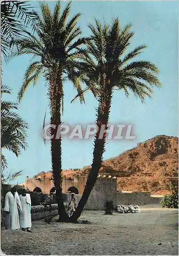 Cartes postales moderne Rep du Tchad Fort Lamy Le Poste de Fada Tibesti