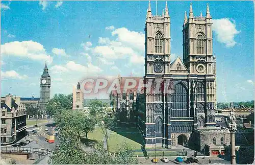 Cartes postales moderne Westminster Abbey London A fine example of Early English architecture Founded by King Edward the