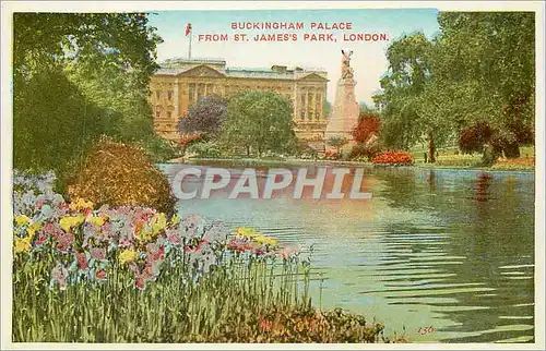 Cartes postales Buckingham Palace From St James's Park London A Beautiful view of Buckingham Palace the London r