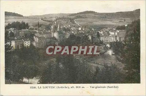 Ansichtskarte AK La Louvesc (Ardeche) Vue generale (Sud Est)