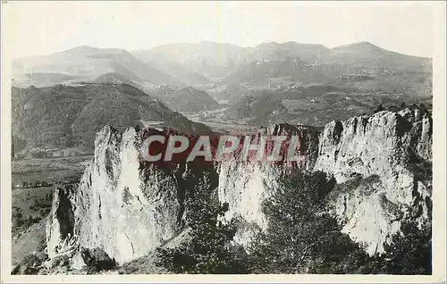 Cartes postales moderne La Dent du Marais Vallee de Chaudefour et Massif de Sancy