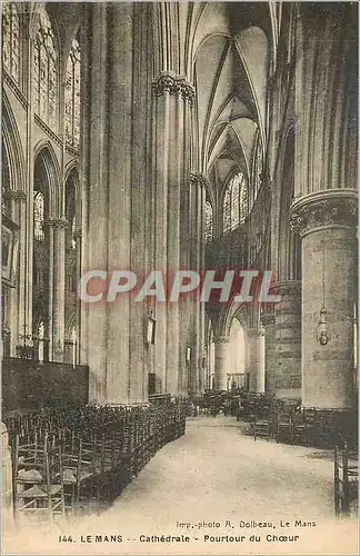 Cartes postales Le Mans Cathedrale Pourtour du Choeur