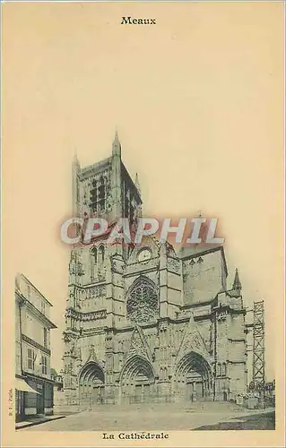 Cartes postales Meaux La Cathedrale