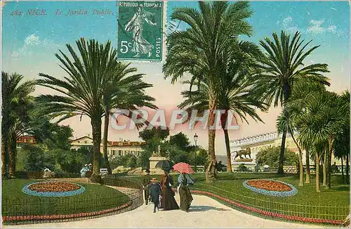 Cartes postales Nice Le jardin Public