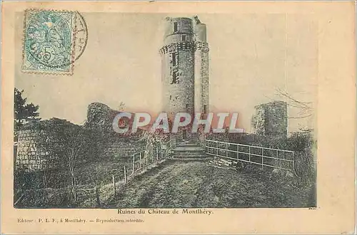 Cartes postales Ruines du Chateau du Montlhery
