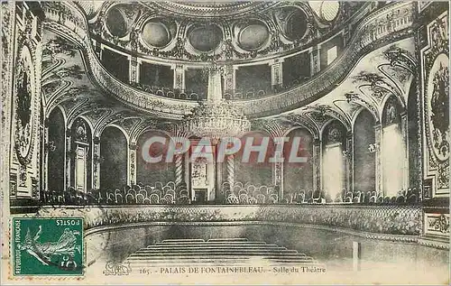 Cartes postales Palais de Fontainebleau Salle du Theatre