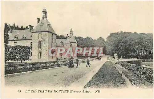Cartes postales Chateau de Montjeu (Saone et Loire)
