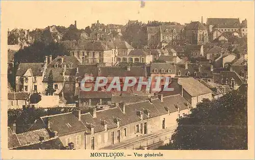 Cartes postales MontLucon Vue generale