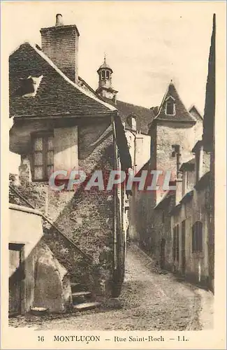Cartes postales MontLucon Rue Saint Roch