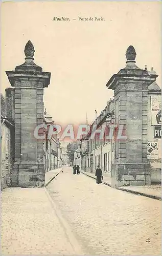 Cartes postales Moulins Porte de Paris