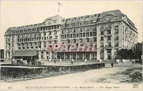 Cartes postales Deauville La Plage Fleurie Le Royal Hotel